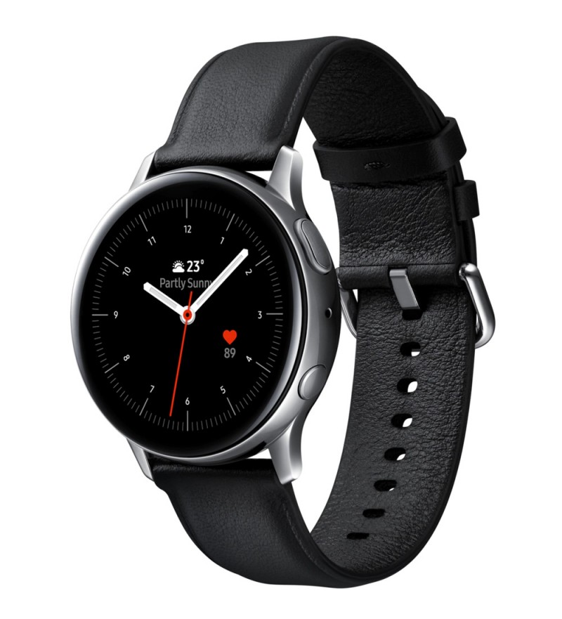 Smartwatch Samsung Galaxy Watch Active2 SM-R830NSSAUPO de 40 mm con Wi-Fi/NFC - Plata (GAR. PY/UY/ARG)