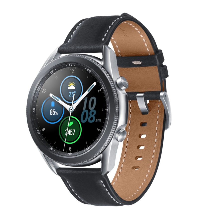 Smartwatch Samsung Galaxy Watch3 de 45 mm SM-R840NZSALTA Bluetooth - Mystic Silver (GAR. PY/UY/ARG)