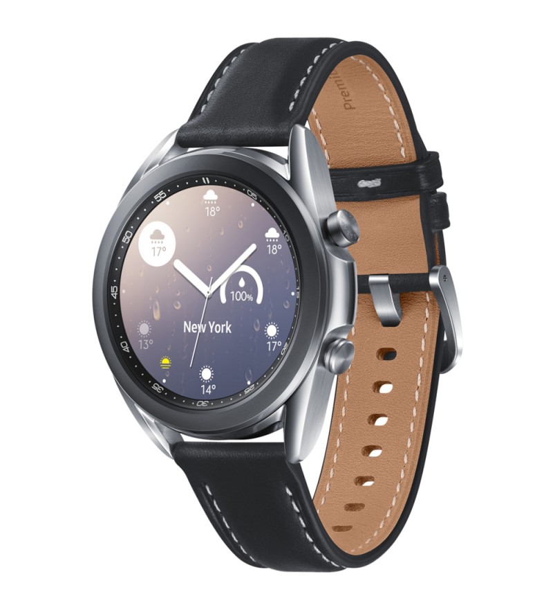 Smartwatch Samsung Galaxy Watch3 de 41 mm SM-R850NZSALTA Bluetooth - Mystic Silver (GAR. PY/UY/ARG)