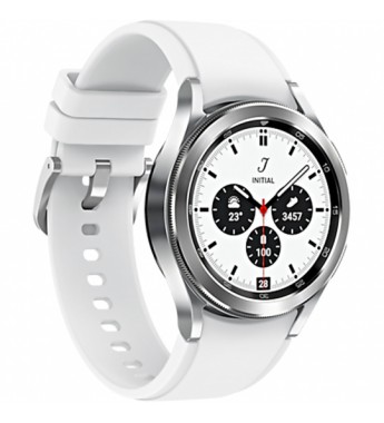 Smartwatch Samsung Galaxy Watch4 Classic de 42mm SM-R880NZSALTA Bluetooth/Wi-Fi/GPS - Silver (GAR. PY/UY/ARG)