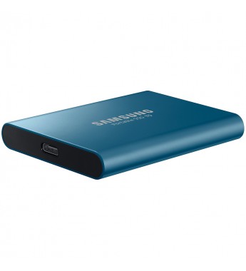 SSD Externo Samsung Portable SSD T5 MU-PA500B de 500GB con USB-C 3.1 - Azul
