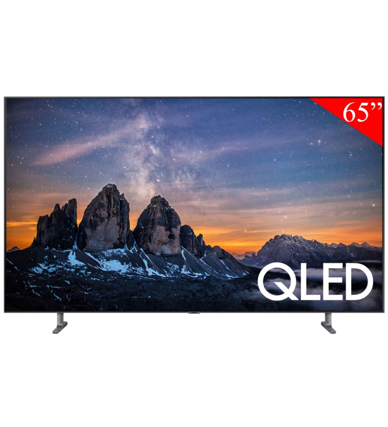 Smart TV QLED de 65" Samsung QN65Q80R 4K UHD con Direct Full Array 8X/Quantum HDR 12X/Bivolt (2019) - Negro