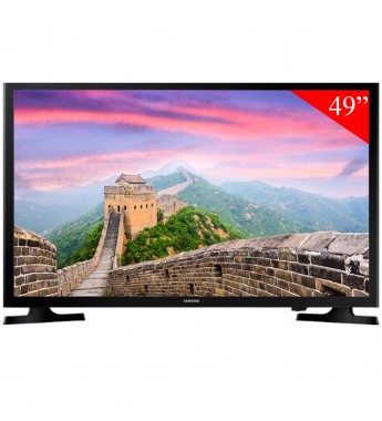 TV LED de 49" Samsung UE49M5000AU Full HD con Clean View/Wide Colour Enhancer/HDMI/Bivolt (2017) - Negro