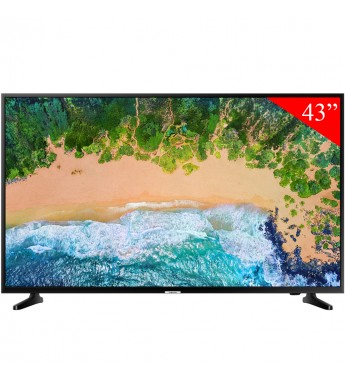 Smart TV LED de 43" Samsung UN43NU7090G 4K UHD con Wi-Fi/HDMI/USB/Bivolt (2018) - Negro