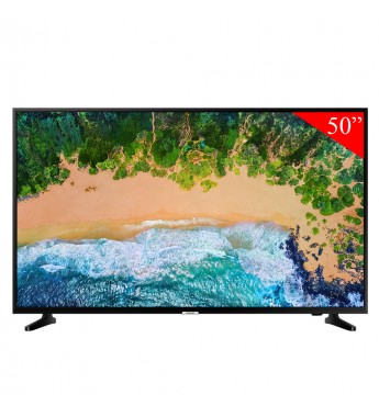 Smart TV LED de 50" Samsung UN50NU7095 4K UHD con Wi-Fi/HDMI/USB/Bivolt (2018) - Negro