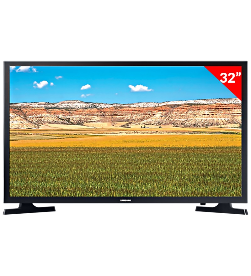 Smart TV LED de 32" Samsung UN32T4300 HD con Wi-Fi/HDMI/USB/Bivolt (2020) - Negro