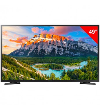 Smart TV LED de 49" Samsung UN49J5290AG FHD con Wi-Fi/HDMI/USB/Bivolt - Negro