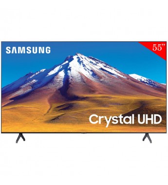 Smart TV LED de 55" Samsung UN55TU6900 4K UHD con HDR10+/Bluetooth/Wi-Fi/Bivolt - Negro