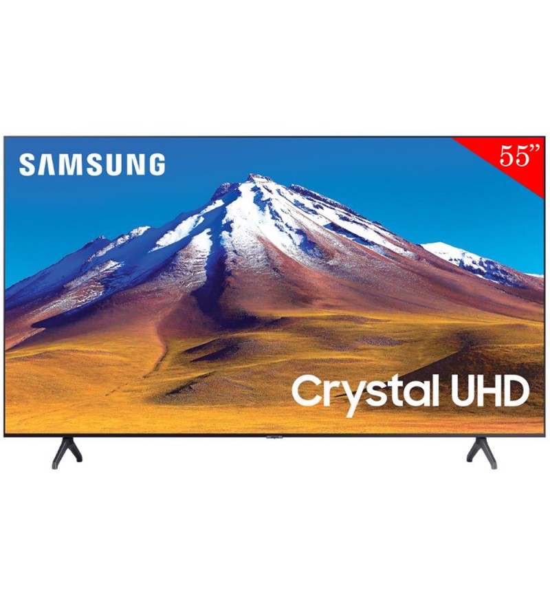 Smart TV LED de 55" Samsung UN55TU6900 4K UHD con HDR10+/Bluetooth/Wi-Fi/Bivolt - Negro