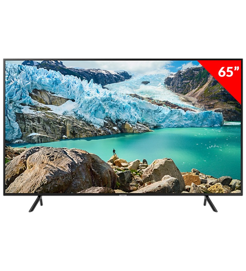 Smart TV LED de 65" Samsung UN65RU7100G 4K UHD con Wi-Fi/Bluetooth/Bivolt (2019) - Negro