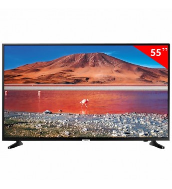 Smart TV LED de 55" Samsung UN55TU7090GX 4K UHD con HDR10+/Wi-Fi/Bivolt - Negro