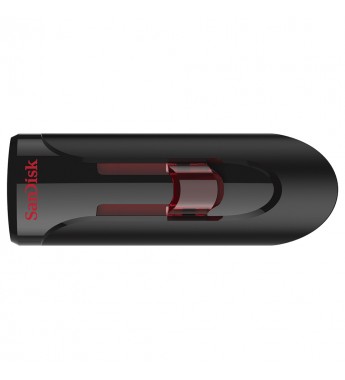 Pendrive SanDisk Cruzer Glide 3.0 SDCZ600-128G-G35 de 128GB USB - Negro/Rojo