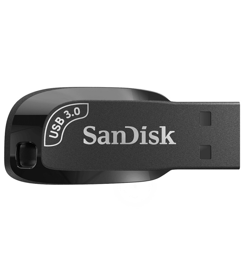 Pendrive Sandisk Ultra Shift USB 3.0 de 256GB - Negro