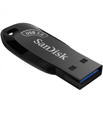 Pendrive Sandisk Ultra Shift USB 3.0 de 128GB - Negro