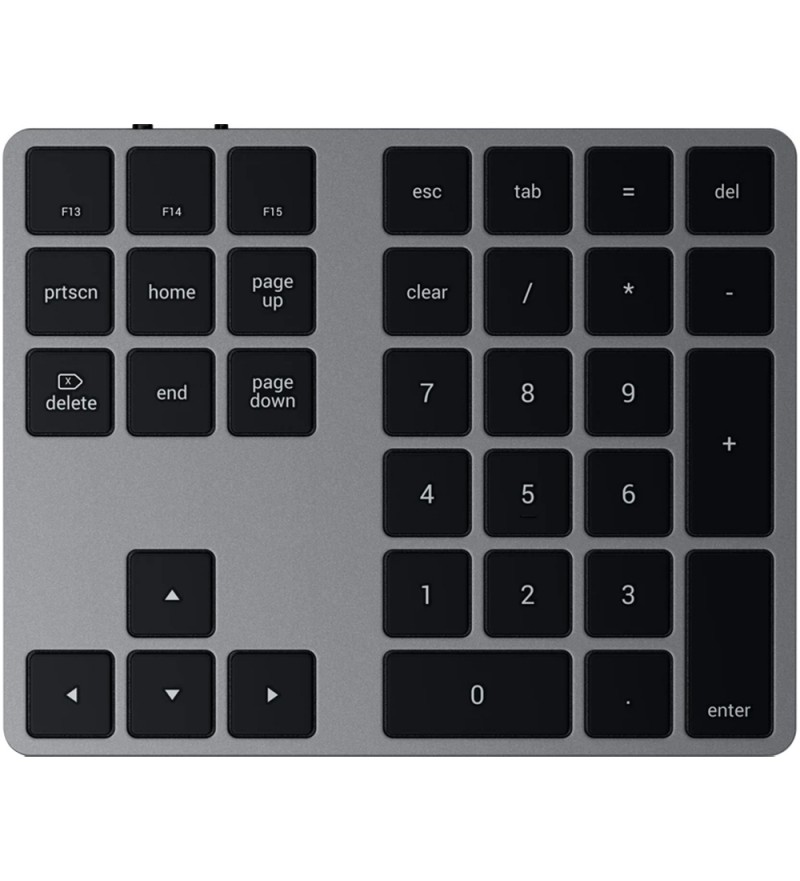 Teclado Inalámbrico Satechi ST-AMBKM Bluetooth para Mac (Inglés) - Space Gray