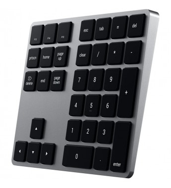 Teclado Inalámbrico Satechi ST-AMBKM Bluetooth para Mac (Inglés) - Space Gray