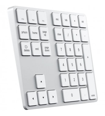 Teclado Inalámbrico Satechi ST-XLABKS Bluetooth para Mac (Inglés) - Silver