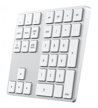 Teclado Inalámbrico Satechi ST-XLABKS Bluetooth para Mac (Inglés) - Silver