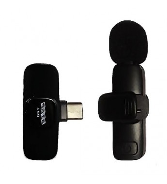 Micrófono Inalámbrico Satellite A-MK11 USB-C - Negro