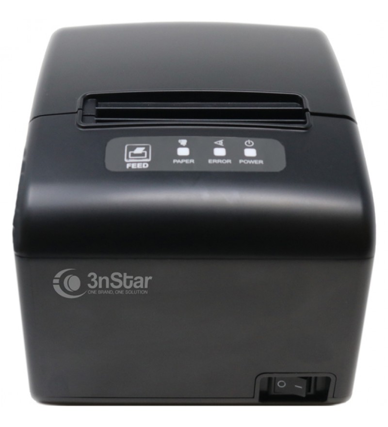 Impresora Térmica 3nStar RPT006 3" 80mm/USB/RJ45/Bivolt - Negro