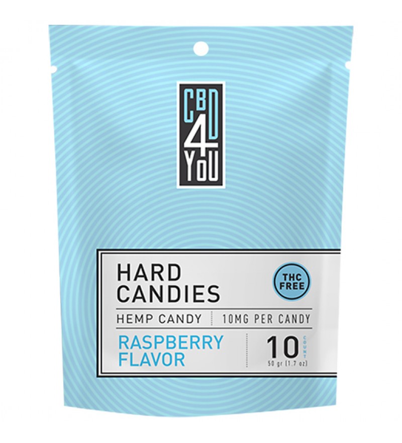 Hard Candies CBD 4 You Hemp Candy (10 Unidades) - Raspberry