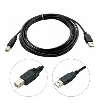 Cable De Impresora USB 2.0 - Negro