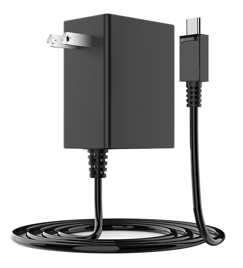 Cargador AC Adapter HYC-KM1503/1503B para Nintendo Switch - Negro