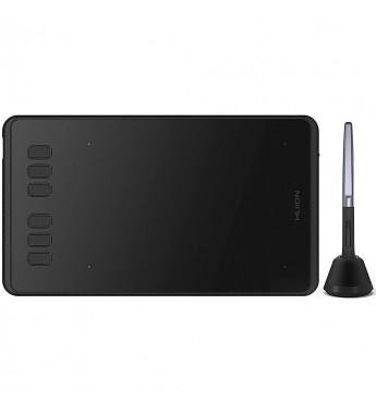Tablet Gráfica HUION Inspiroy H640P 5080LPI/MicroUSB - Negro