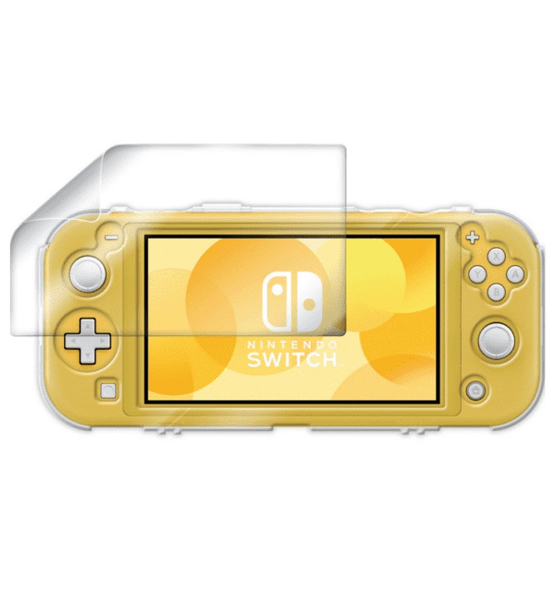 Funda para Nintendo Switch Lite Hori Screen & System Protector NS2-052U + Protector de Pantalla - Transparente