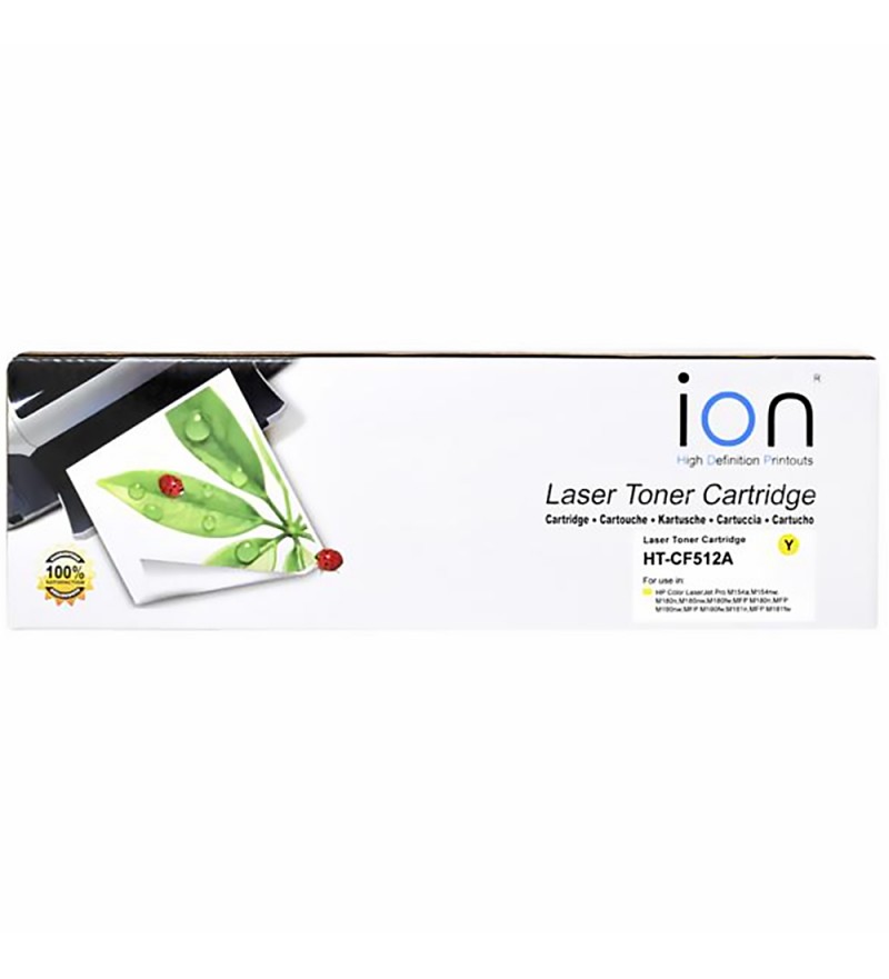 Cartucho Tóner para Impresoras ION CF512A (204A) - Amarillo