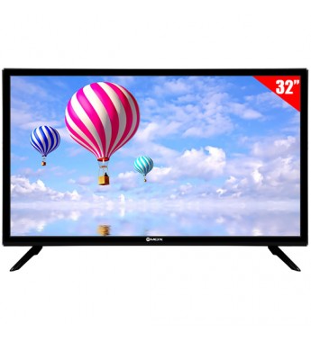Smart TV LED de 32" Mox MO-DLED3232 HD con Soporte de Pared Wi-Fi/Android/Bivolt - Negro