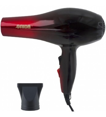 Secador de Cabello Onida ON-075 de 4500W/220V - Negro/Rojo