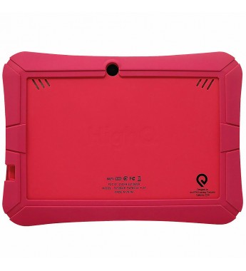 Tablet Kidomi HighQ Learning Tab ELT0802H-X de 8" con Bluetooth/WiFi/16GB/3MP - Rojo