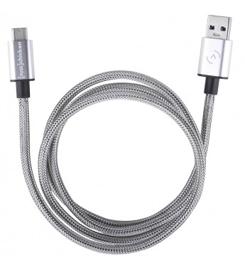 Cable USB-C [Fuse]Chicken Armour Charge C de 1 m - Plata