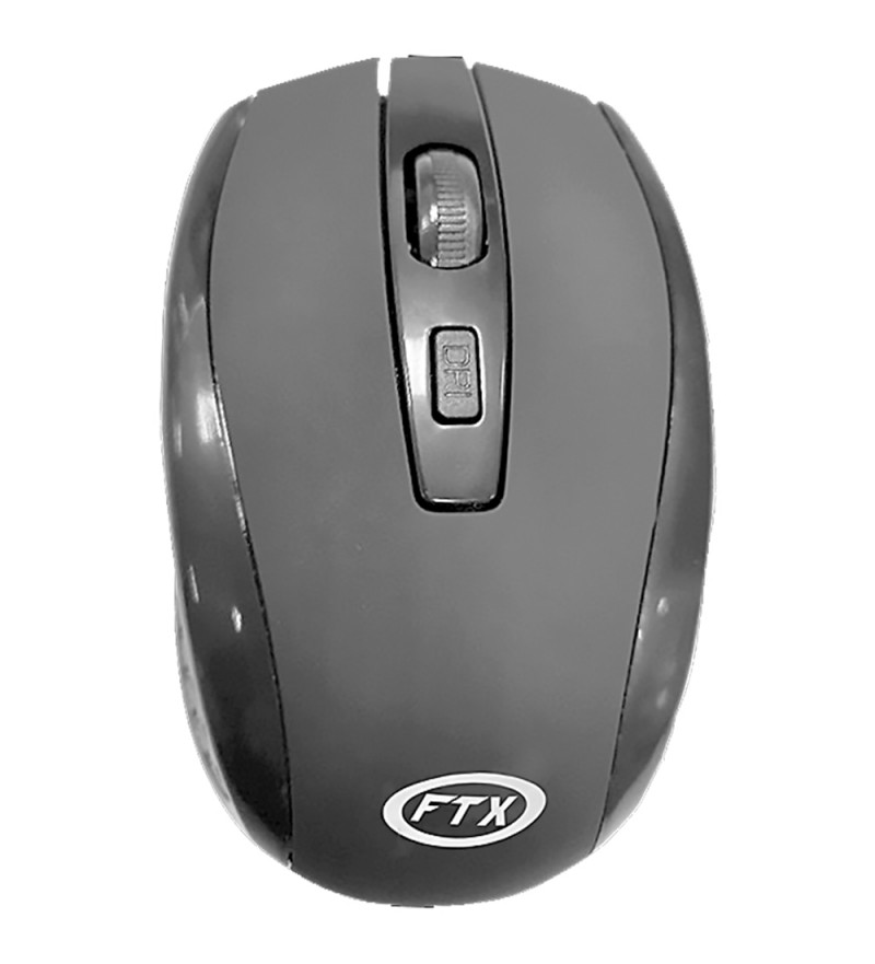 Mouse Óptico FTX FTXM130 con 1000DPI/USB - Negro