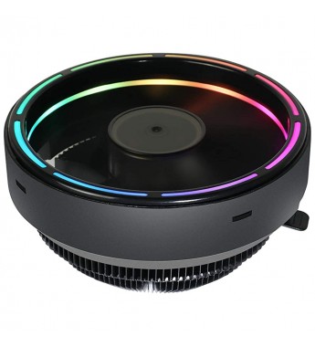 Cooler para CPU Vetroo Darkstorm VT-CPU-RGB-m2 con iluminación RGB/120mm - Negro