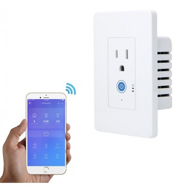 Enchufe Smart Sonoff IW100TPB US Type Wi-Fi/1800W - Blanco
