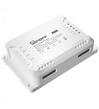 Interruptor Inalámbrico Smart Sonoff 4CHR3 Wi-Fi/3500W - Blanco