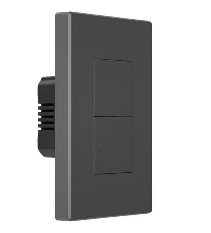 Interruptor de Pared Inteligente Smart Sonoff SwitchMan M5-2C-120 Wi-Fi/Bluetooth/2 Botones - Dim Gray