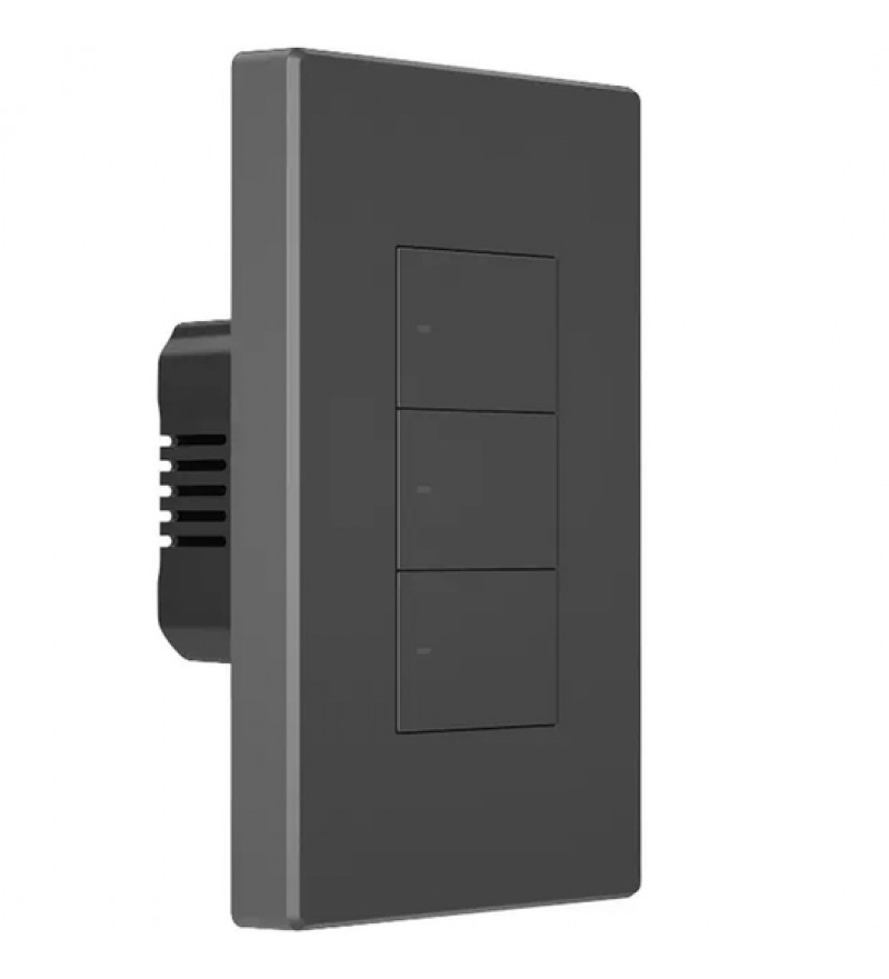 Interruptor de Pared Inteligente Smart Sonoff SwitchMan M5-3C-120 Wi-Fi/Bluetooth/3 Botones - Dim Gray