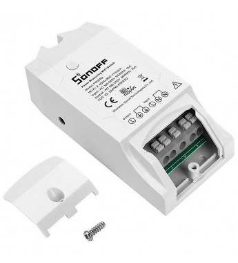 Interruptor Regulador de Luz Sonoff D1 Wi-Fi Smart Dimmer Switch  Wi-Fi/Bivolt - Blanco/Gris