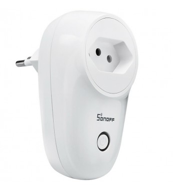 Enchufe Smart Sonoff S26TPN-BR M0802020005 Wi-Fi/2200W - Blanco