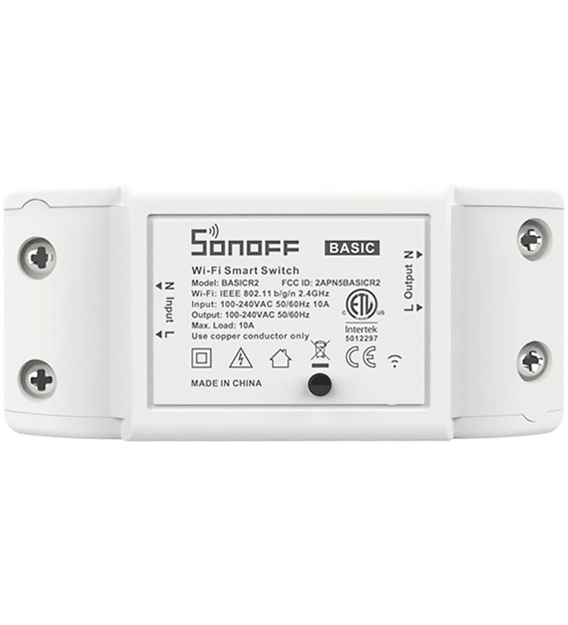 Interruptor Inteligente Smart Sonoff BasicR2 Wi-Fi - Blanco