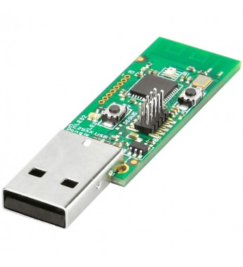 Módulo Inalámbrico ZigBee CC2531 USB Dongle - Verde