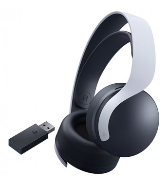 Auriculares Inalámbricos Sony Pulse 3D CFI-ZWH1 con Adaptador USB/Micrófono - Blanco/Negro