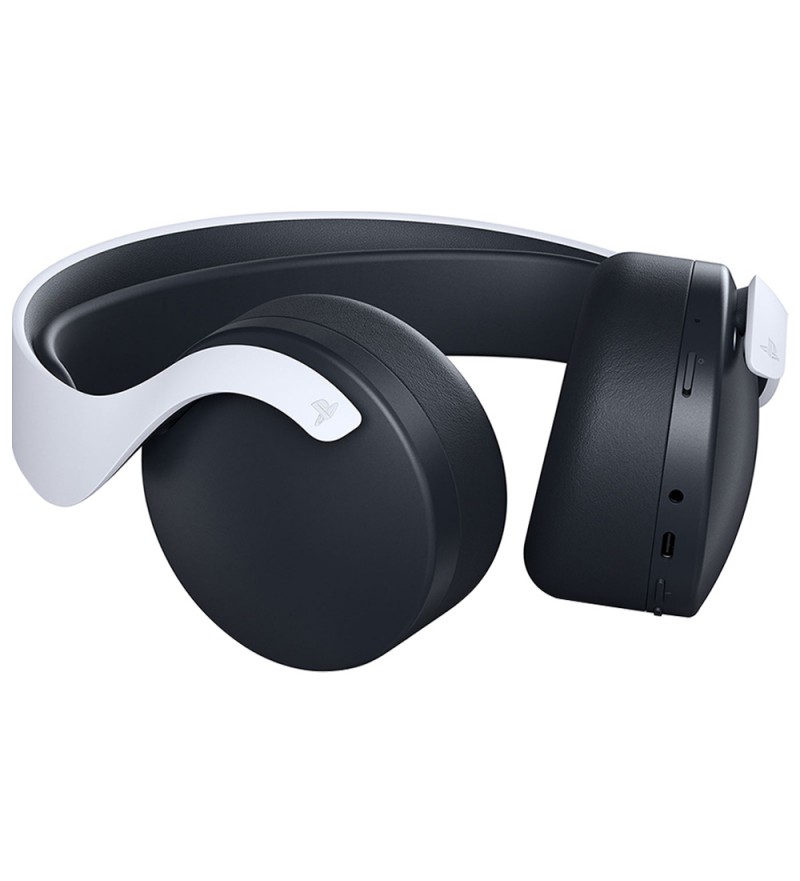 Auriculares Inalámbricos Sony Pulse 3D CFI-ZWH1 para PlayStation 5 con Adaptador USB/Micrófono - Blanco/Negro