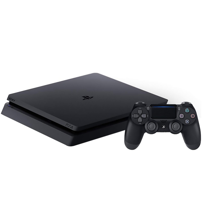 Consola Sony PlayStation 4 CUH2215B 3003348 Slim de 1TB con Wi-Fi/Bluetooth/HDMI Bivolt - Jet Black