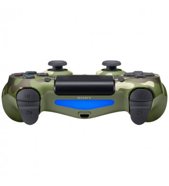 Control Inalámbrico Sony DualShock 4 CUH-ZCT2G para PlayStation 4 - Camuflaje Verde (Japonés)