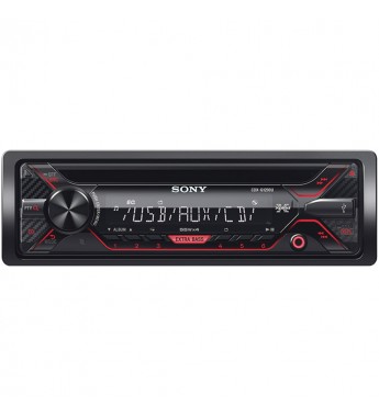 Reproductor de CD Automotriz Sony CDX-G1200U con USB/AUX - Negro