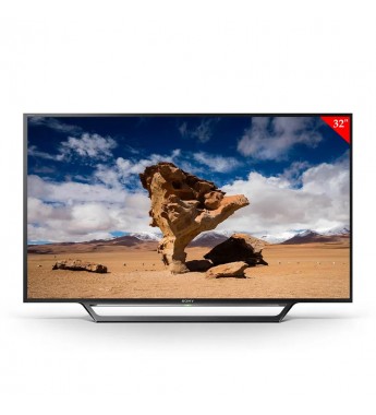 Smart TV LED de 32" Sony Bravia KDL-32W605D HD/Wi-Fi (2016) - Negro